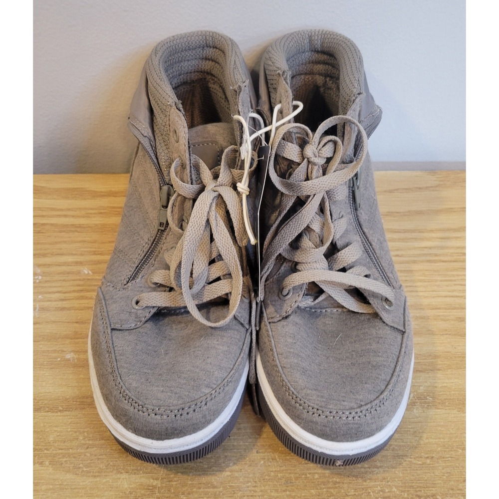 US Polo Assn Womens Mila Fashion High Top Sneakers Grey NW4545 Size 8M